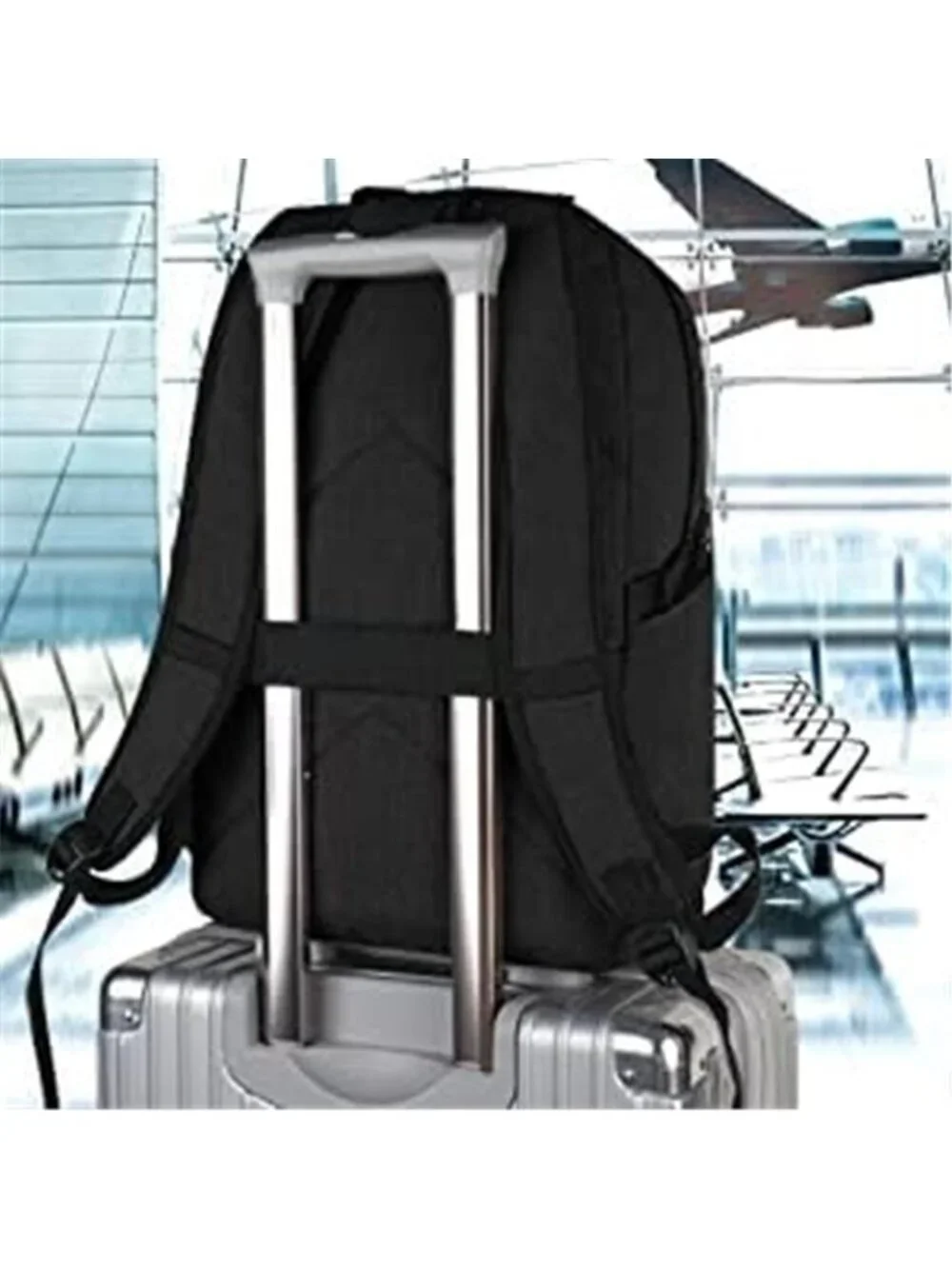 17 Inch Laptop Backpack Anti Theft Travel Backpack School Work Carry On Bag